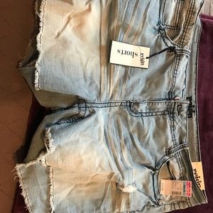 Jean shorts from DEB